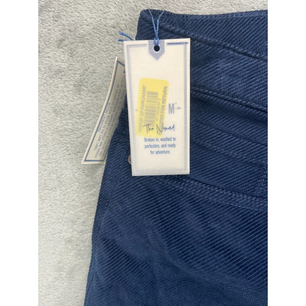 NWT ROWM Men's Corduroy Pants 34x34 (Real 34x33) Navy Comfy Casual‎ Office Work - Picture 8 of 12